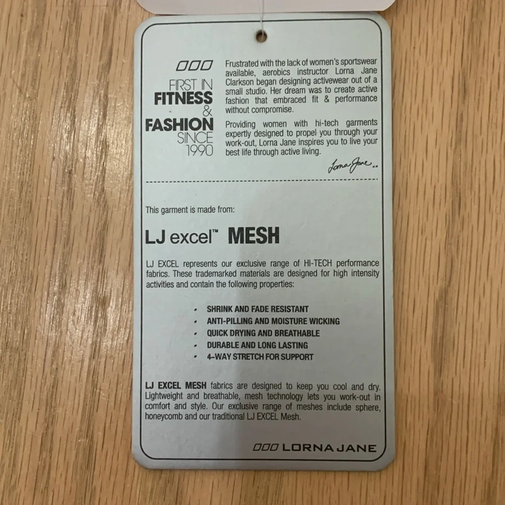 NWT- Lorna Jane Dion Mesh Excel Tank- Neon Sherbert - Picture 7 of 7